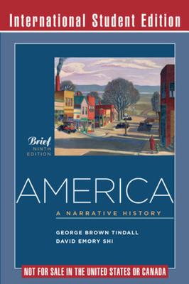 America: A Narrative History 0393920720 Book Cover