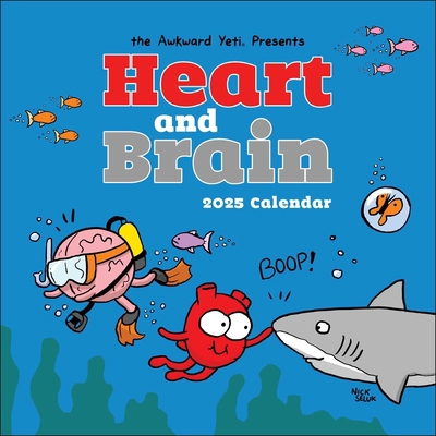 Heart and Brain 2025 Wall Calendar 1524889415 Book Cover