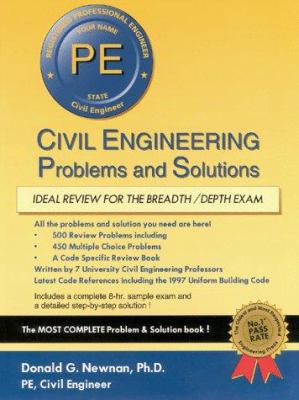 Civil Engineering: Problems and Solutions 1576450309 Book Cover