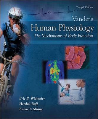 Vander's Human Physiology: The Mechanisms of Bo... 0073378100 Book Cover