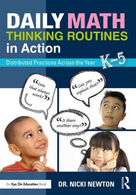 Daily Math Thinking Routines in Action: Distrib... 0815349637 Book Cover