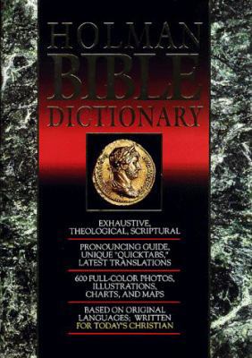 Holman Bible Dictionary 1558190538 Book Cover