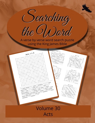 Searching the Word, Volume 30: Acts B0F3G6LQV4 Book Cover
