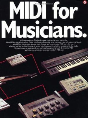 MIDI for Musicians 0825610508 Book Cover