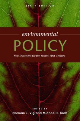 Environmental Policy: New Directions for the Tw... 1933116013 Book Cover