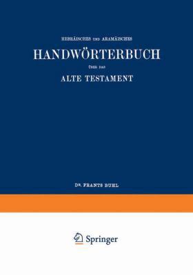 Wilhelm Gesenius' Hebräisches Und Aramäisches H... [German] 3642938647 Book Cover