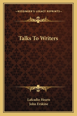 Talks To Writers 1163095559 Book Cover