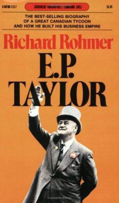 E. P. Taylor 0887801137 Book Cover