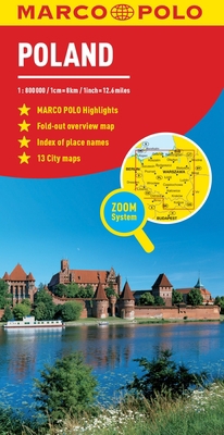 Poland Marco Polo Map 3829755953 Book Cover