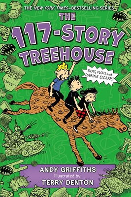 The 117-Story Treehouse: Dots, Plots & Daring E... 1250874556 Book Cover