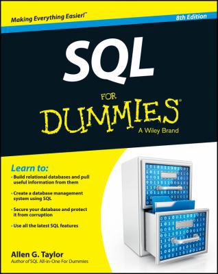 SQL for Dummies 1118607961 Book Cover