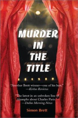 Murder in the Title: A Crime Novel 0595003532 Book Cover