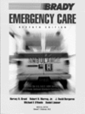 Emergency Care 0893030090 Book Cover