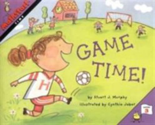 Mathstart Time Game Time Student Reader 0064467325 Book Cover