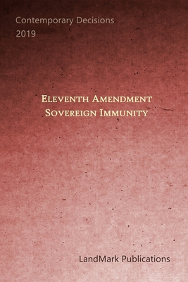 Eleventh Amendment Sovereign Immunity 1082412007 Book Cover