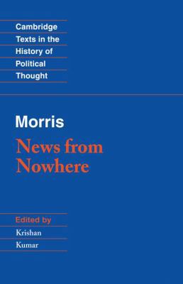 Morris: News from Nowhere 0521422337 Book Cover