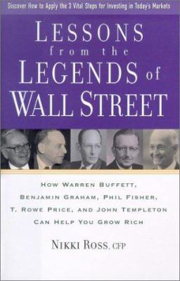 Lessons from the Legends of Wall Street: How Wa... 1567315402 Book Cover