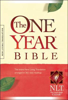 One Year Bible-NLT-Compact 1414302525 Book Cover