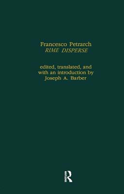 Francesco Petrarch Rime Disperse 0815301448 Book Cover