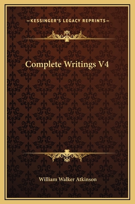 Complete Writings V4 1169378803 Book Cover