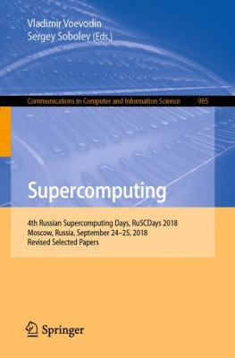 Supercomputing: 4th Russian Supercomputing Days... 3030058069 Book Cover