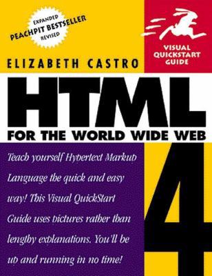 HTML 4 for the World Wide Web: VQS (3rd Edition) 0201696967 Book Cover