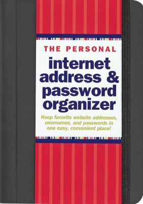 The Personal Internet Address & Password Organizer 1441303251 Book Cover