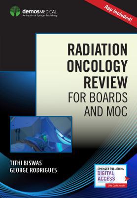 Radiation Oncology Review for Boards and Moc wi... 0826169694 Book Cover