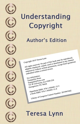 Understanding Copyright: Author's Edition 1950481123 Book Cover