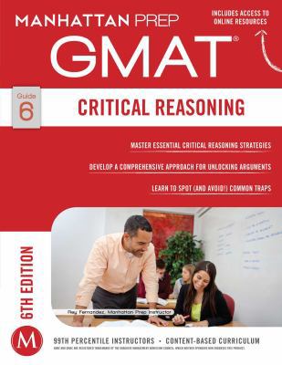 Critical Reasoning GMAT Strategy Guide 1941234224 Book Cover