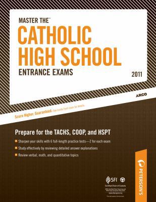 Peterson's Master the Catholic High School Entr... 0768928583 Book Cover