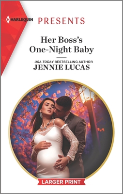 Her Boss's One-Night Baby [Large Print] 1335893482 Book Cover