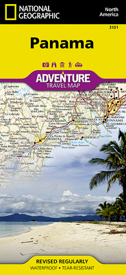 Panama Map 1566952603 Book Cover