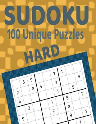 Sudoku 100 Unique Puzzles Hard: Accept the Chal... 1099382807 Book Cover