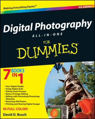 Digital Photography All-In-One for Dummies 0470401958 Book Cover