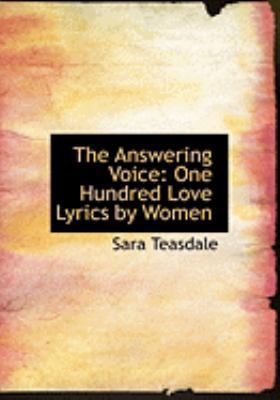 The Answering Voice: One Hundred Love Lyrics by... [Large Print] 0554937549 Book Cover