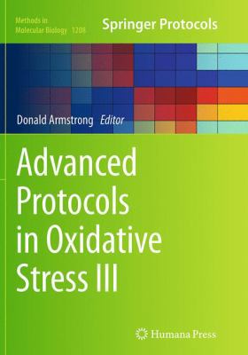 Advanced Protocols in Oxidative Stress III 1493946404 Book Cover