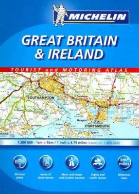 Michelin Great Britain & Ireland Tourist and Mo... 2067124188 Book Cover