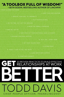 Get Better: 15 Proven Practices to Build Effect... 1501158309 Book Cover