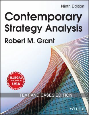 Contemporary Strategy Analysis : Text And Cases... 8126579773 Book Cover