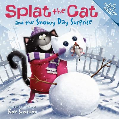 Splat the Cat and the Snowy Day Surprise: A Win... 0061978647 Book Cover