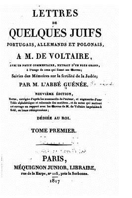 Lettres de quelques juifs portugais, allemands ... [French] 153313040X Book Cover