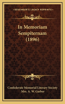 In Memoriam Sempiternam (1896) 1169056946 Book Cover