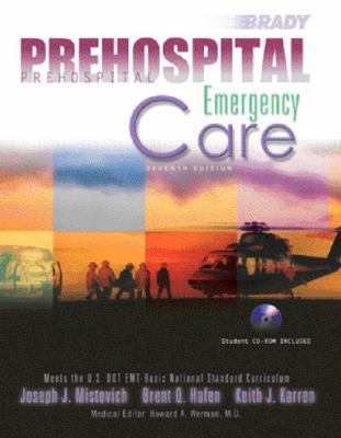 Prehospital Emergency Care [With CDROM] 0130492884 Book Cover