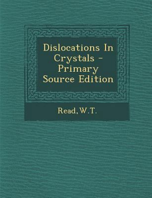 Dislocations in Crystals 1293636576 Book Cover
