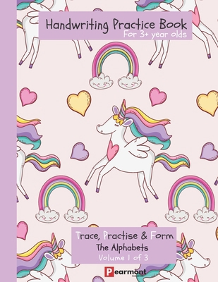 Handwriting Practice Book For 3+ year olds: Tra... B08LNMSMNK Book Cover
