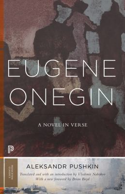 Eugene Onegin: A Novel in Verse: Text (Vol. 1) 0691181012 Book Cover