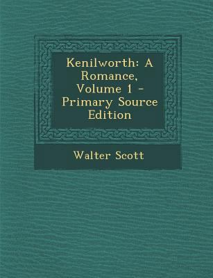Kenilworth: A Romance, Volume 1 [Polish] 1289452741 Book Cover