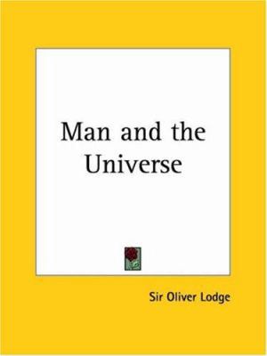 Man and the Universe 0766105601 Book Cover
