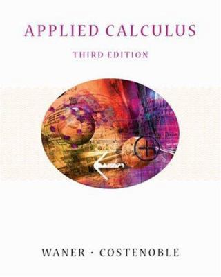 Applied Calculus (with InfoTrac) (Available Tit... 0534419585 Book Cover